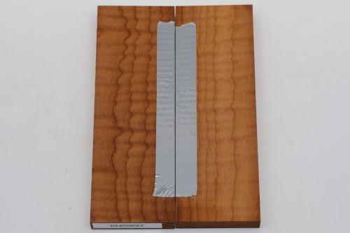 Klon pieczony fala Baked Maple Flame drewno na rękojeść noża okładki drewniane wood for knife