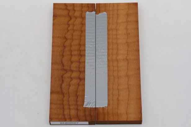 Klon pieczony fala Baked Maple Flame drewno na rękojeść noża okładki drewniane wood for knife