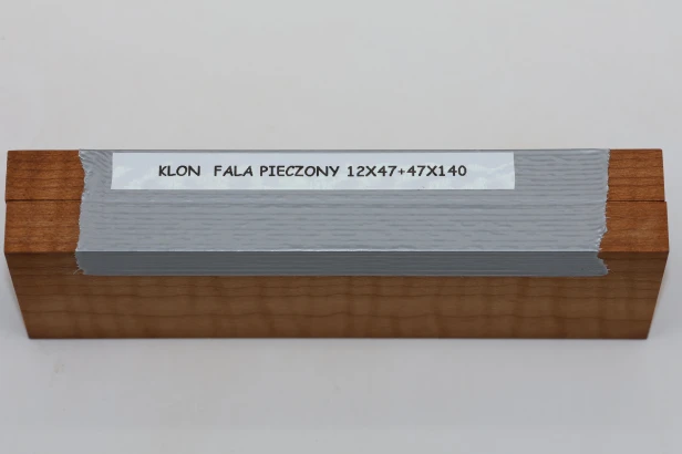 Klon pieczony fala Baked Maple Flame drewno na rękojeść noża okładki drewniane wood for knife