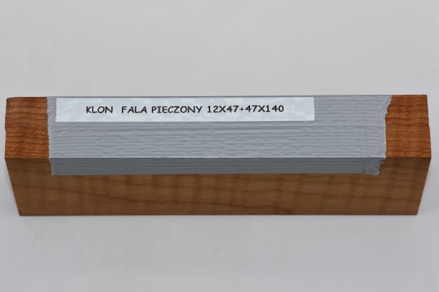 Klon pieczony fala Baked Maple Flame drewno na rękojeść noża okładki drewniane wood for knife