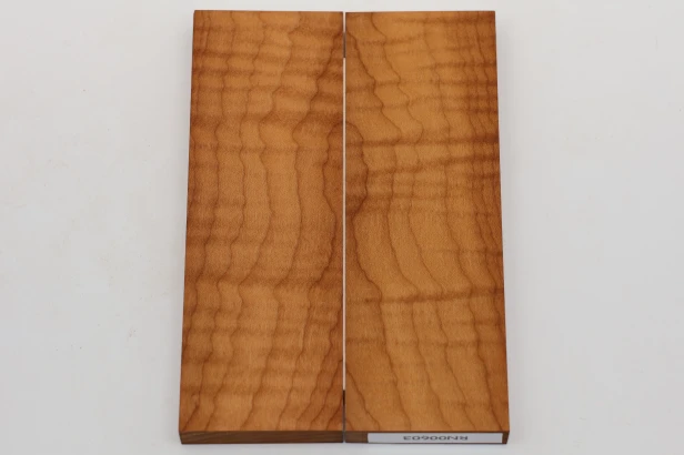 Klon pieczony fala Baked Maple Flame drewno na rękojeść noża okładki drewniane wood for knife