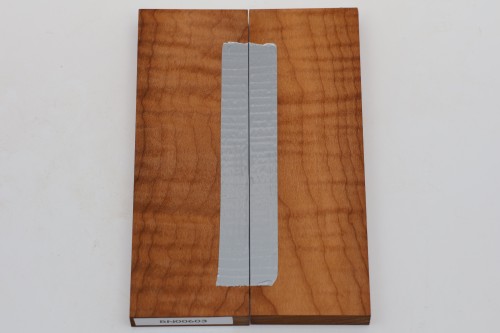 Klon pieczony fala Baked Maple Flame drewno na rękojeść noża okładki drewniane wood for knife
