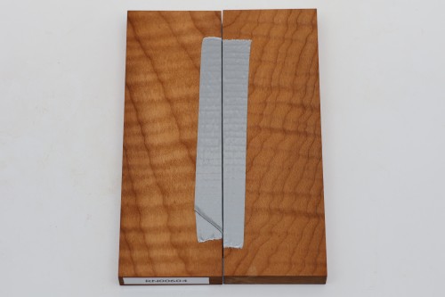 Klon pieczony fala Baked Maple Flame drewno na rękojeść noża okładki drewniane wood for knife