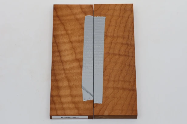 Klon pieczony fala Baked Maple Flame drewno na rękojeść noża okładki drewniane wood for knife