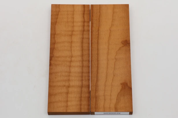 Klon pieczony fala Baked Maple Flame drewno na rękojeść noża okładki drewniane wood for knife