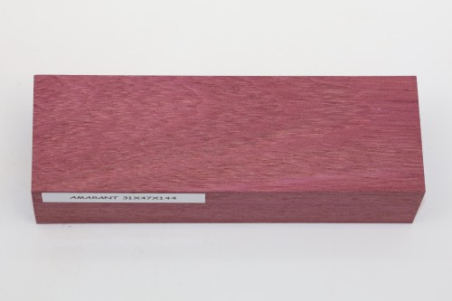 Amarant Amaranth Purpleheart Wood drewno na rękojeść noża wood for knife