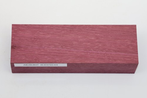Amarant Amaranth Purpleheart Wood drewno na rękojeść noża wood for knife