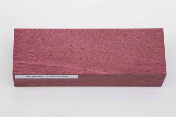 Amarant Amaranth Purpleheart Wood drewno na rękojeść noża wood for knife