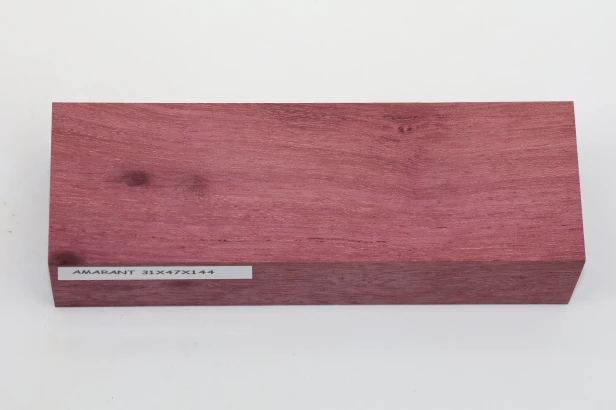Amarant Amaranth Purpleheart Wood drewno na rękojeść noża wood for knife