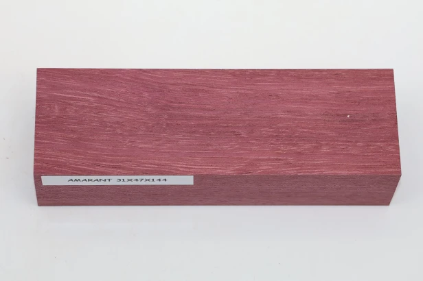 Amarant Amaranth Purpleheart Wood drewno na rękojeść noża wood for knife