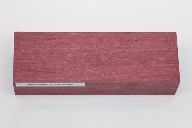 Amarant Amaranth Purpleheart Wood drewno na rękojeść noża wood for knife