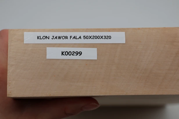 Klon jawor fala Sycamore Maple Flame drewno do toczenia kantówka wood for turning Timber