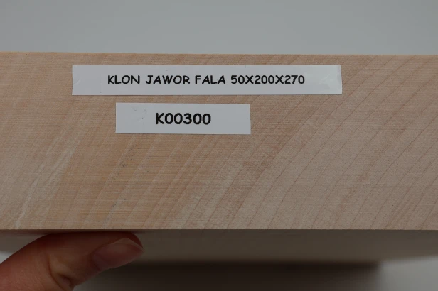 Klon jawor fala Sycamore Maple Flame drewno do toczenia kantówka wood for turning Timber