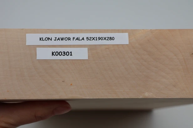 Klon jawor fala Sycamore Maple Flame drewno do toczenia kantówka wood for turning Timber