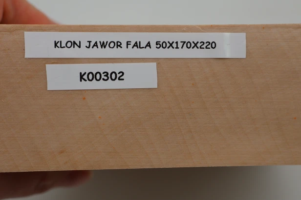 Klon jawor fala Sycamore Maple Flame drewno do toczenia kantówka wood for turning Timber