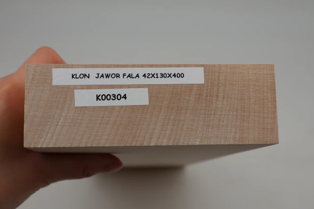 Klon jawor fala Sycamore Maple Flame drewno do toczenia kantówka wood for turning Timber