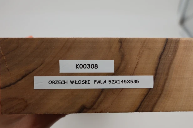 Orzech włoski fala Walnut Flame drewno do toczenia kantówka wood for turning Timber
