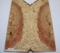 Klon jesionolistny czeczot Ash-leaf Maple Burl drewniany top na gitarę guitar top