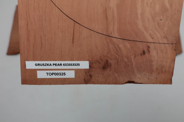 Gruszka Pearwood Pear drewniany top na gitarę guitar top
