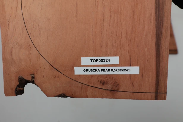 Gruszka Pearwood Pear drewniany top na gitarę guitar top