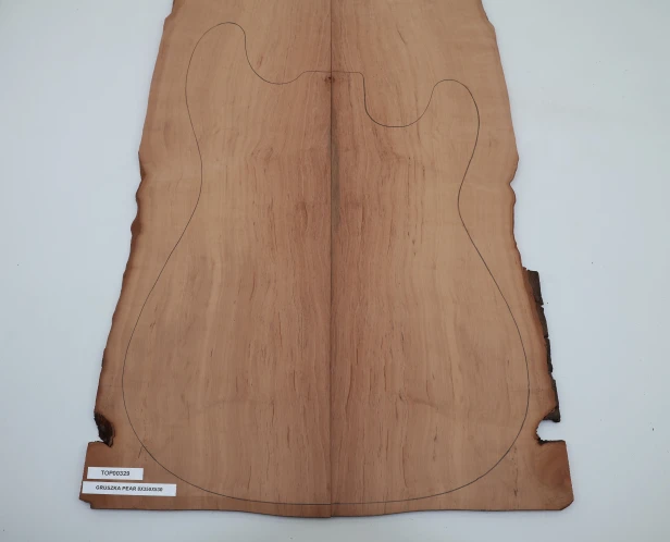 Gruszka Pearwood Pear drewniany top na gitarę guitar top