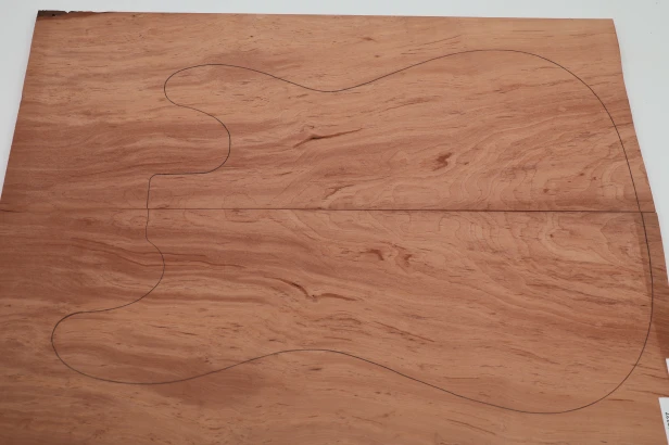 Gruszka Pearwood Pear drewniany top na gitarę guitar top