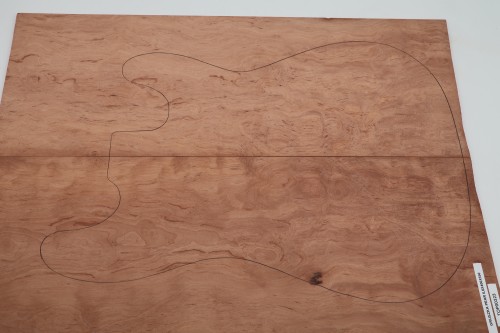 Gruszka Pearwood Pear drewniany top na gitarę guitar top