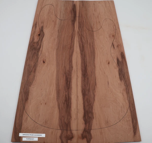 Gruszka Pearwood Pear drewniany top na gitarę guitar top