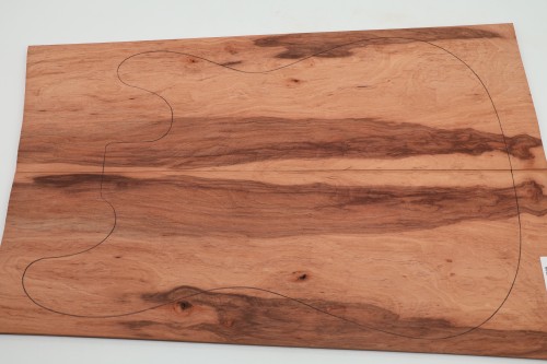 Gruszka Pearwood Pear drewniany top na gitarę guitar top