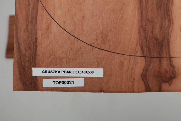 Gruszka Pearwood Pear drewniany top na gitarę guitar top