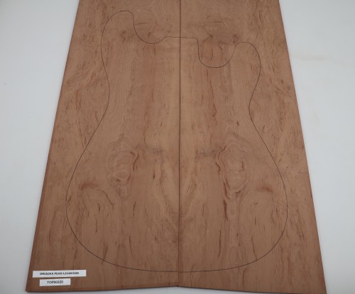 Gruszka Pearwood Pear drewniany top na gitarę guitar top