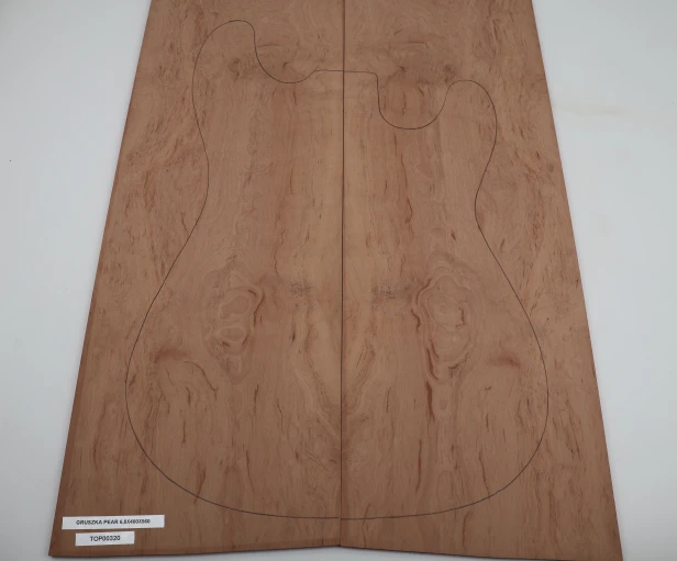 Gruszka Pearwood Pear drewniany top na gitarę guitar top