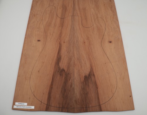 Gruszka Pearwood Pear drewniany top na gitarę guitar top