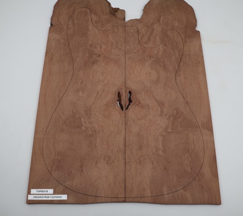Gruszka Pearwood Pear drewniany top na gitarę guitar top