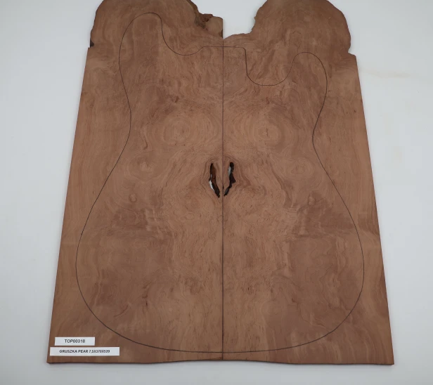 Gruszka Pearwood Pear drewniany top na gitarę guitar top
