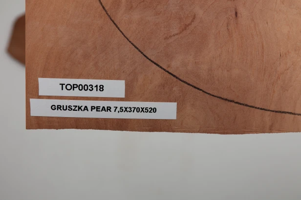Gruszka Pearwood Pear drewniany top na gitarę guitar top