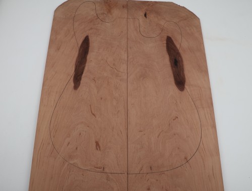 Gruszka Pearwood Pear drewniany top na gitarę guitar top