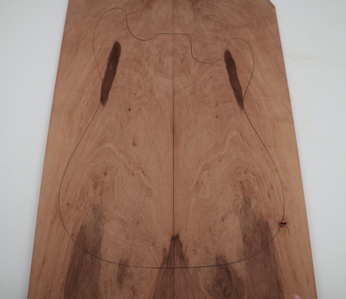 Gruszka Pearwood Pear drewniany top na gitarę guitar top