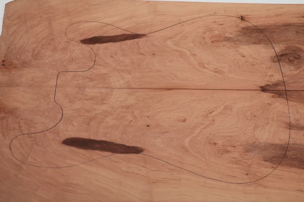 Gruszka Pearwood Pear drewniany top na gitarę guitar top