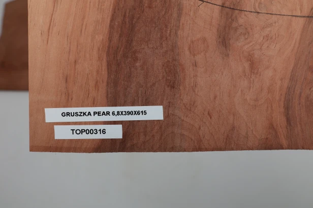 Gruszka Pearwood Pear drewniany top na gitarę guitar top