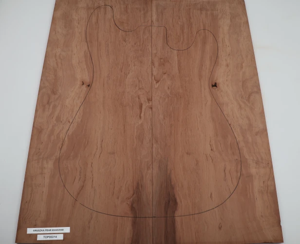 Gruszka Pearwood Pear drewniany top na gitarę guitar top
