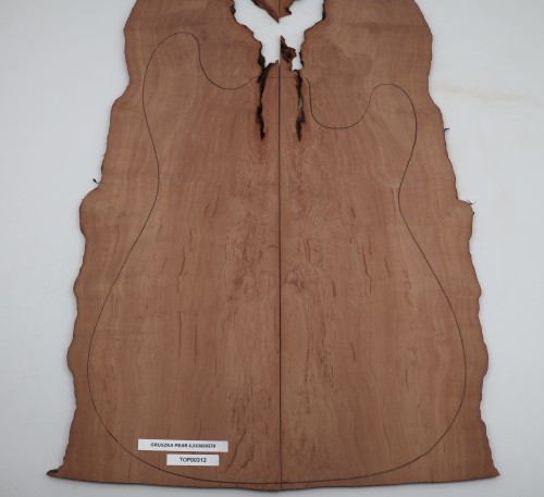 Gruszka Pearwood Pear drewniany top na gitarę guitar top