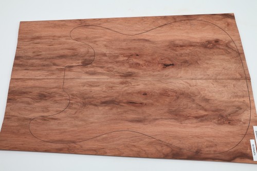 Gruszka Pearwood Pear drewniany top na gitarę guitar top