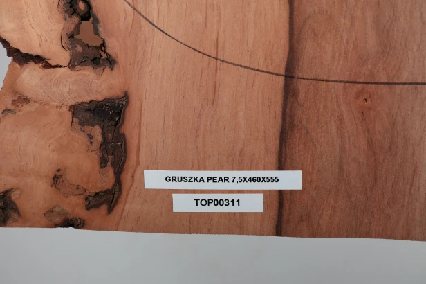 Gruszka Pearwood Pear drewniany top na gitarę guitar top