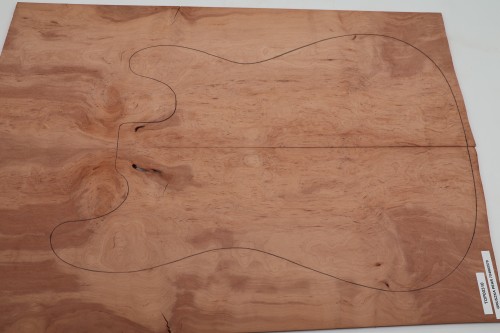 Gruszka Pearwood Pear drewniany top na gitarę guitar top