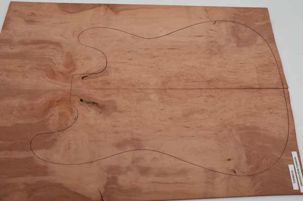 Gruszka Pearwood Pear drewniany top na gitarę guitar top
