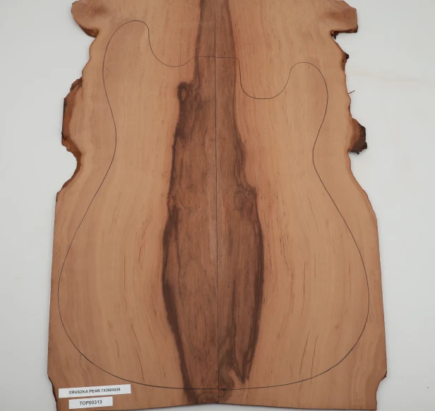 Gruszka Pearwood Pear drewniany top na gitarę guitar top