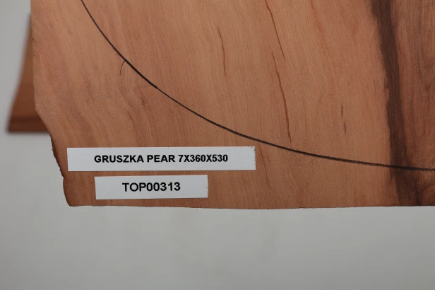 Gruszka Pearwood Pear drewniany top na gitarę guitar top