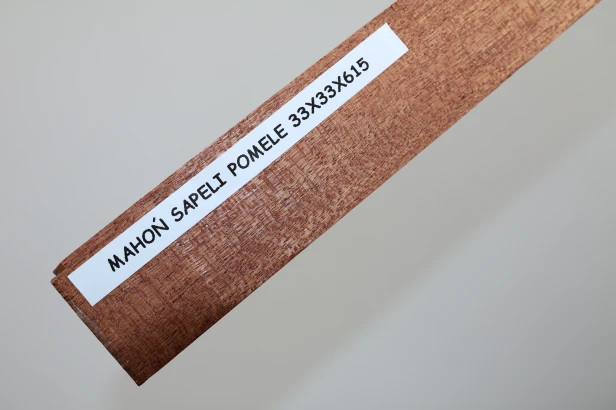 Mahoń Mahogany sapele pommele drewno do toczenia kantówka kwadrat wood for turning Square Timber