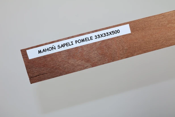 Mahoń Mahogany sapele pommele drewno do toczenia kantówka kwadrat wood for turning Square Timber